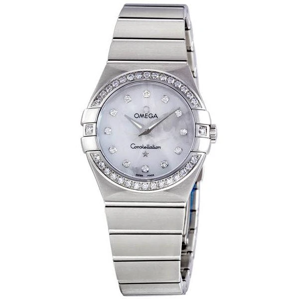 商品[二手商品] Omega|Omega Constellation Ladies Quartz Watch 123.15.27.60.55.001,价格¥21508,第1张图片