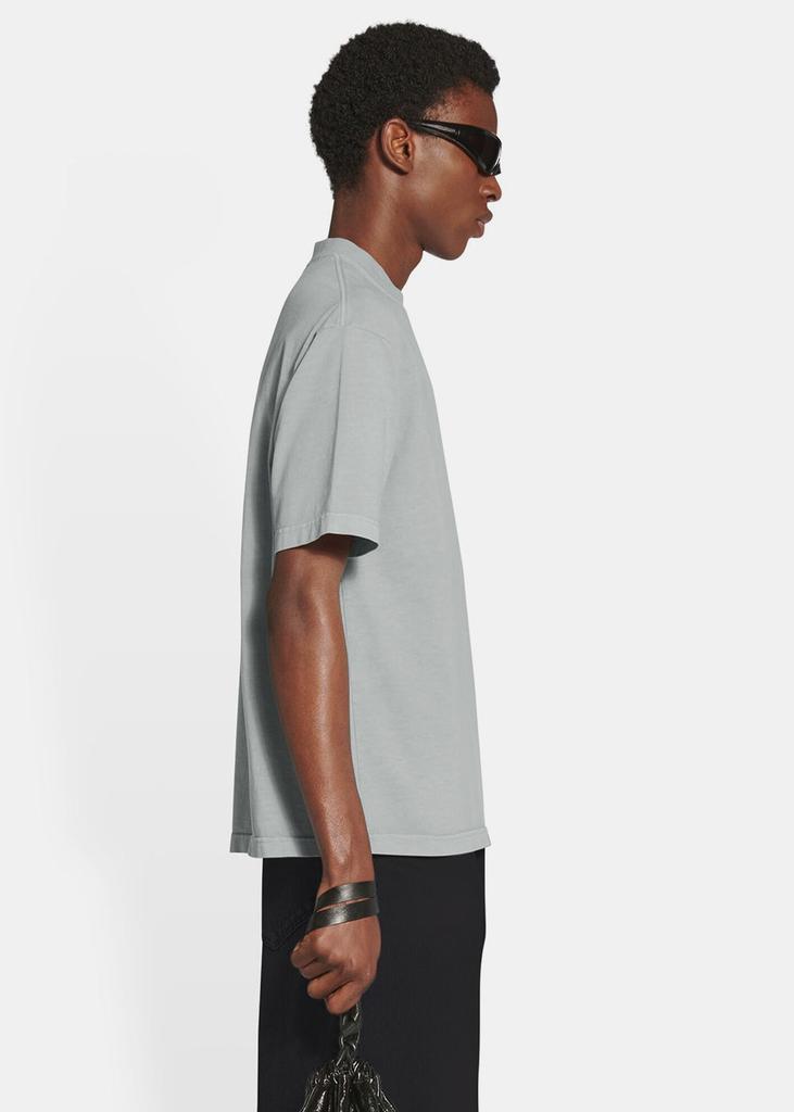 Balenciaga Grey Medium Fit T-Shirt商品第4张图片规格展示