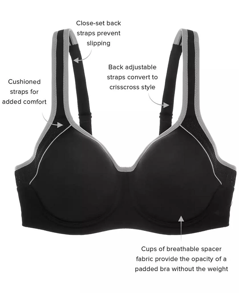 Women's Contrast Trim Contour Sport Bra 853302 商品