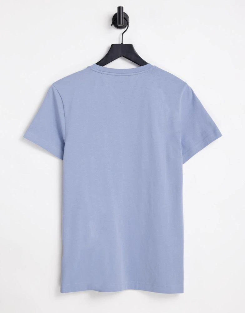 商品Tommy Hilfiger|Tommy Hilfiger flag logo t-shirt in light blue,价格¥440,第4张图片详细描述