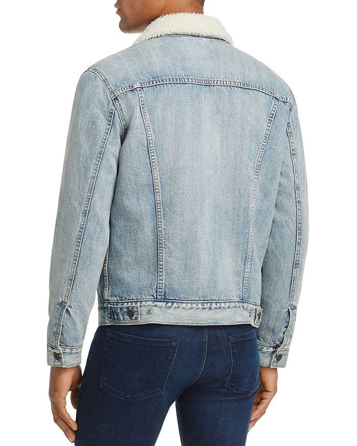 商品Levi's|Fine Line Faux Sherpa 牛仔夹克,价格¥457,第2张图片详细描述
