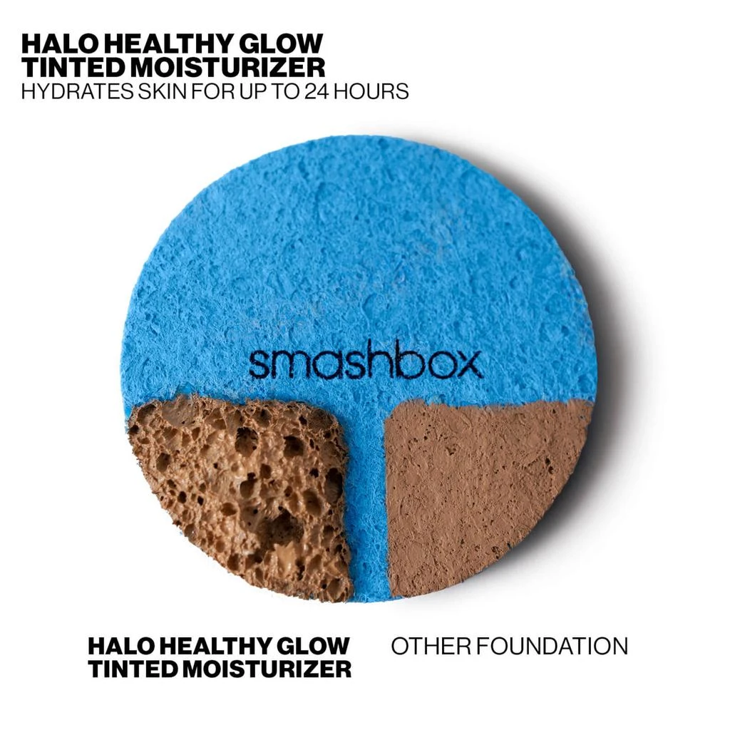 商品Smashbox Cosmetics|Smashbox Halo Healthy Glow Tinted Moisturizer Broad Spectrum SPF 25,价格¥171,第2张图片详细描述