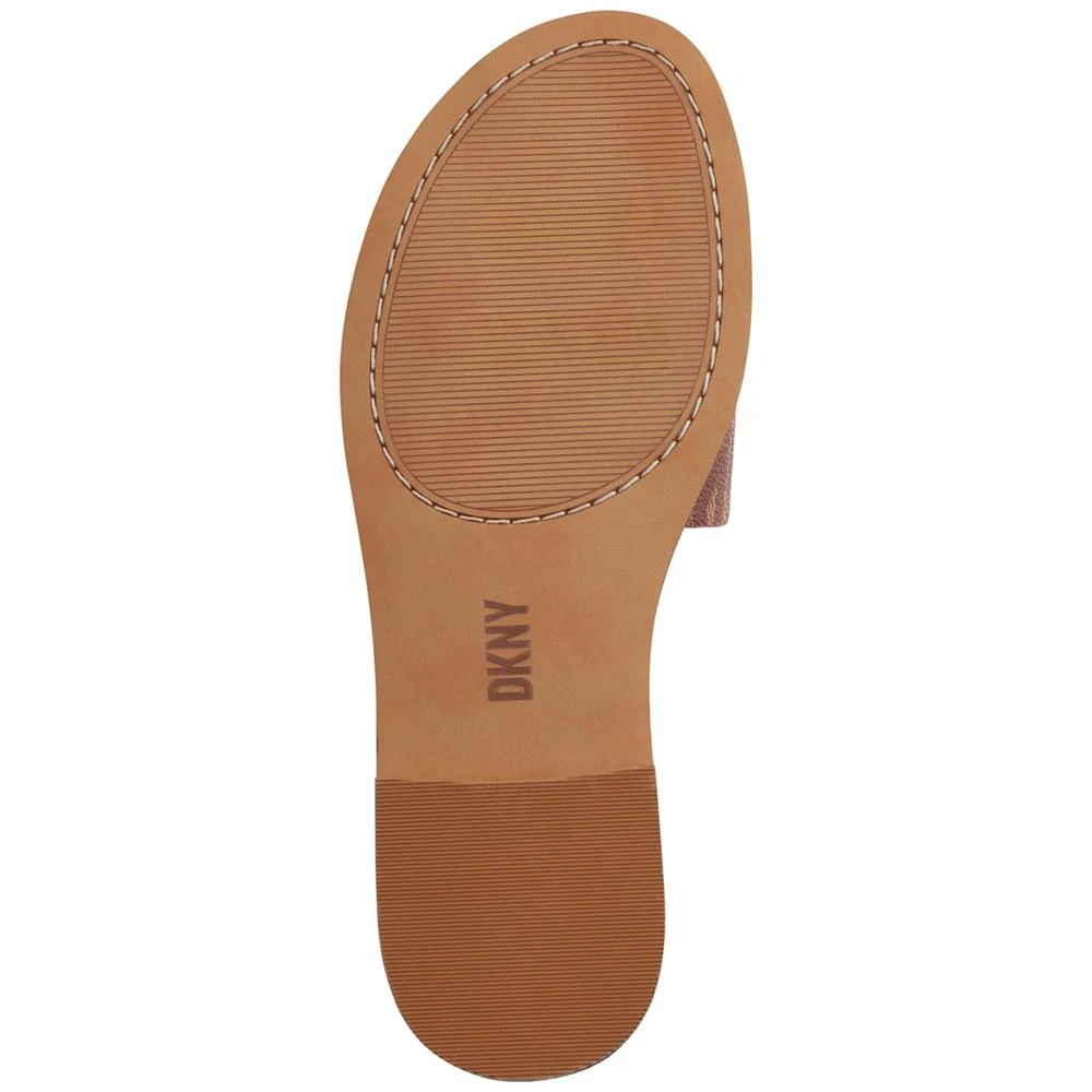 商品DKNY|Women's Glynn Slip-on Embellished Slide Sandals,价格¥488,第5张图片详细描述
