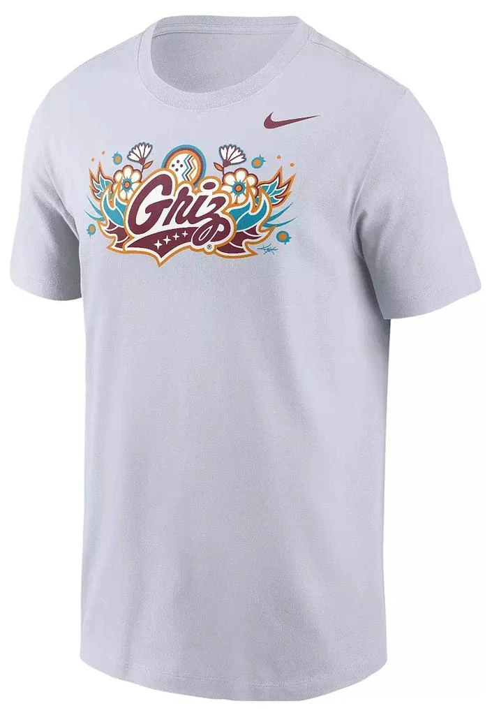 商品NIKE|Nike Men's Montana Grizzlies White T-Shirt,价格¥286,第1张图片