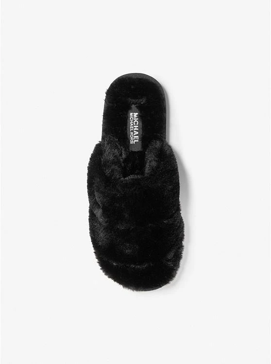 商品Michael Kors|Janis Faux Fur Slipper,价格¥204,第3张图片详细描述