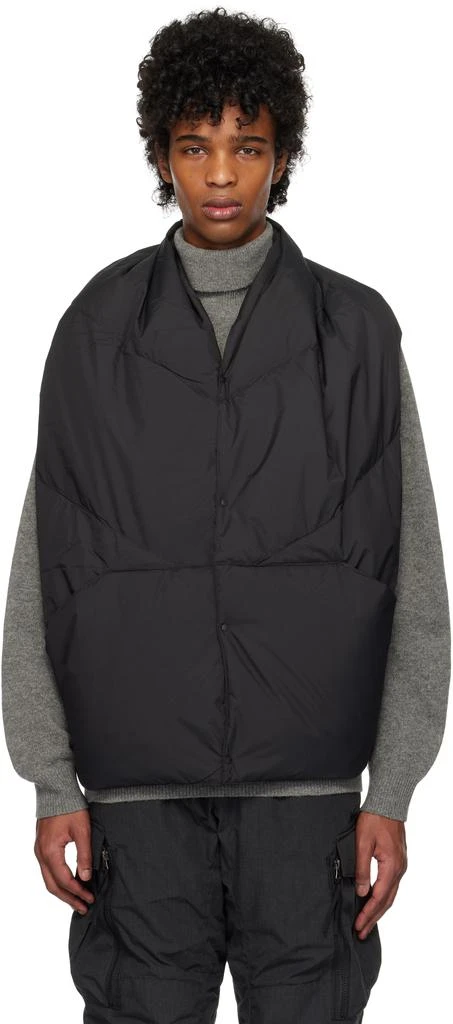 商品NANGA|Black Poncho Muffler Down Scarf,价格¥1027,第1张图片