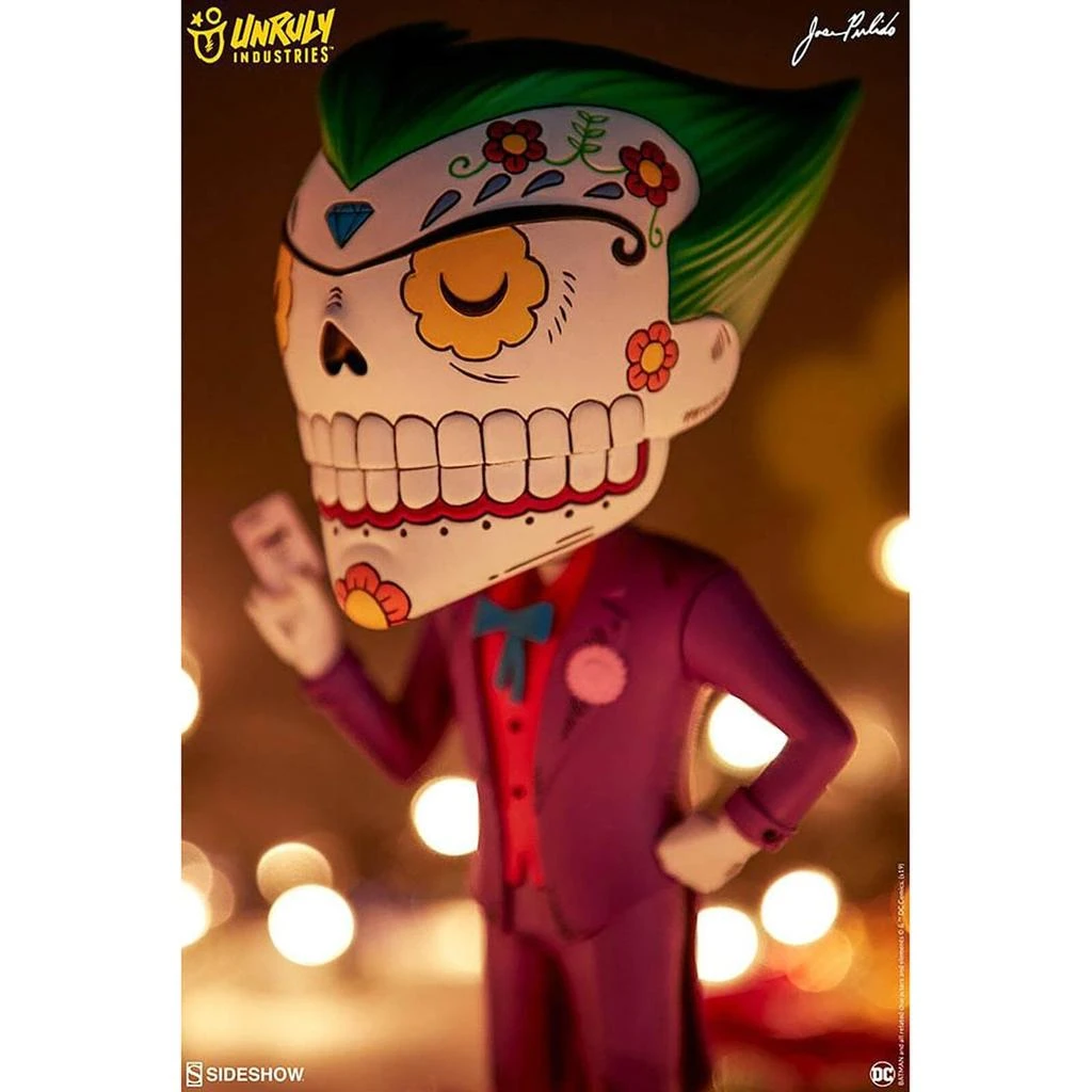 商品Unruly Studios|Sideshow Collectibles DC Comics - Designer PVC Statue The Joker Calavera 20 cm,价格¥1088,第2张图片详细描述