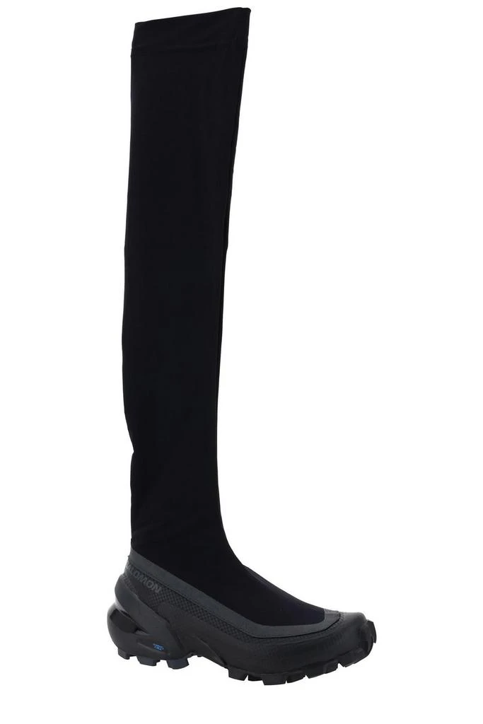 商品MM6|MM6 Maison Margiela X Salomon Thigh-Length Round-Toe Boots,价格¥2911,第2张图片详细描述