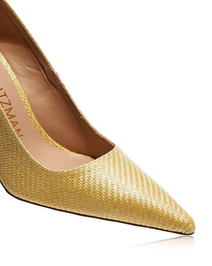 商品Stuart Weitzman|Women's Stuart Pointed Toe High Heel Pumps,价格¥1069,第5张图片详细描述