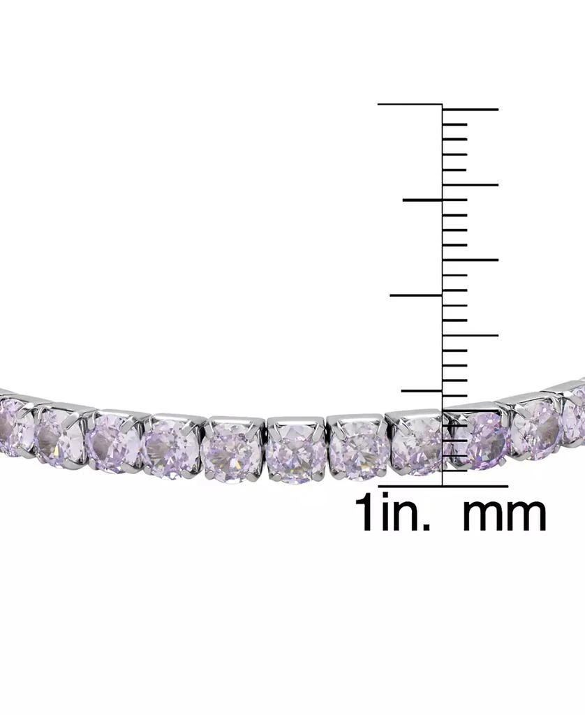 商品Macy's|Simulated Tanzanite June Birthstone Tennis Stretch Bracelet,价格¥79,第2张图片详细描述