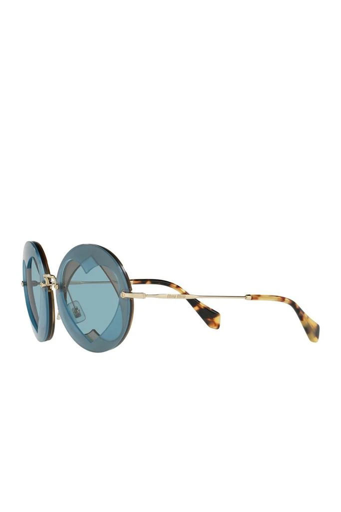 商品Miu Miu|62mm Layered Heart 爱心墨镜,价格¥818,第4张图片详细描述