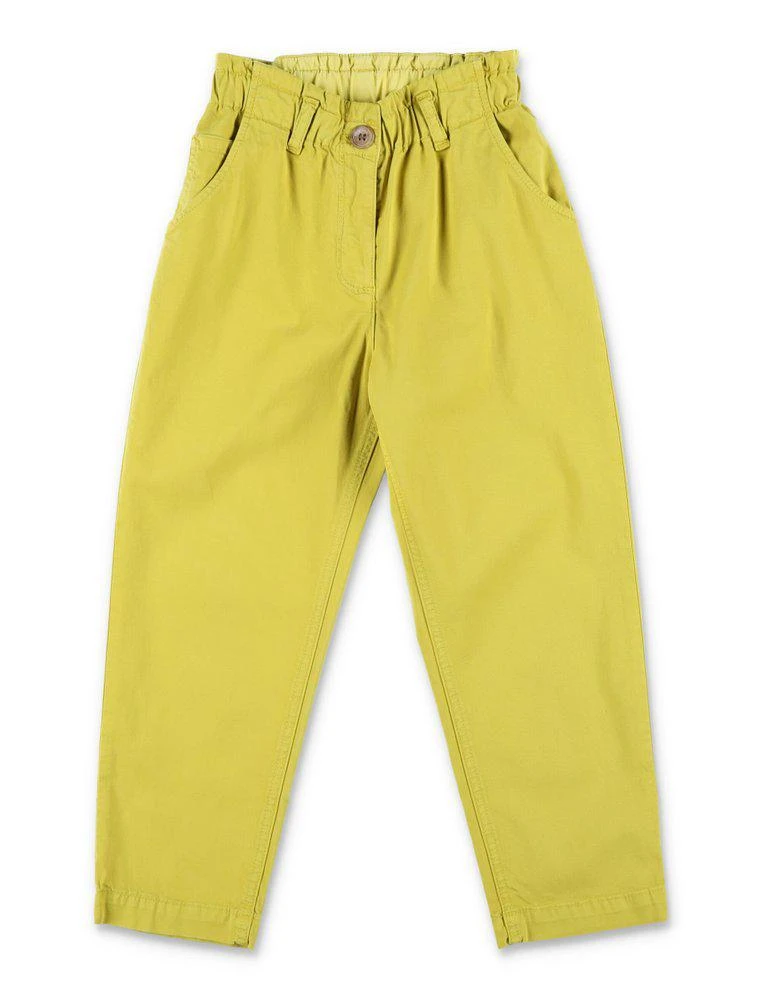 商品Bonpoint|Bonpoint Button Detailed Straight Leg Trousers,价格¥458,第1张图片