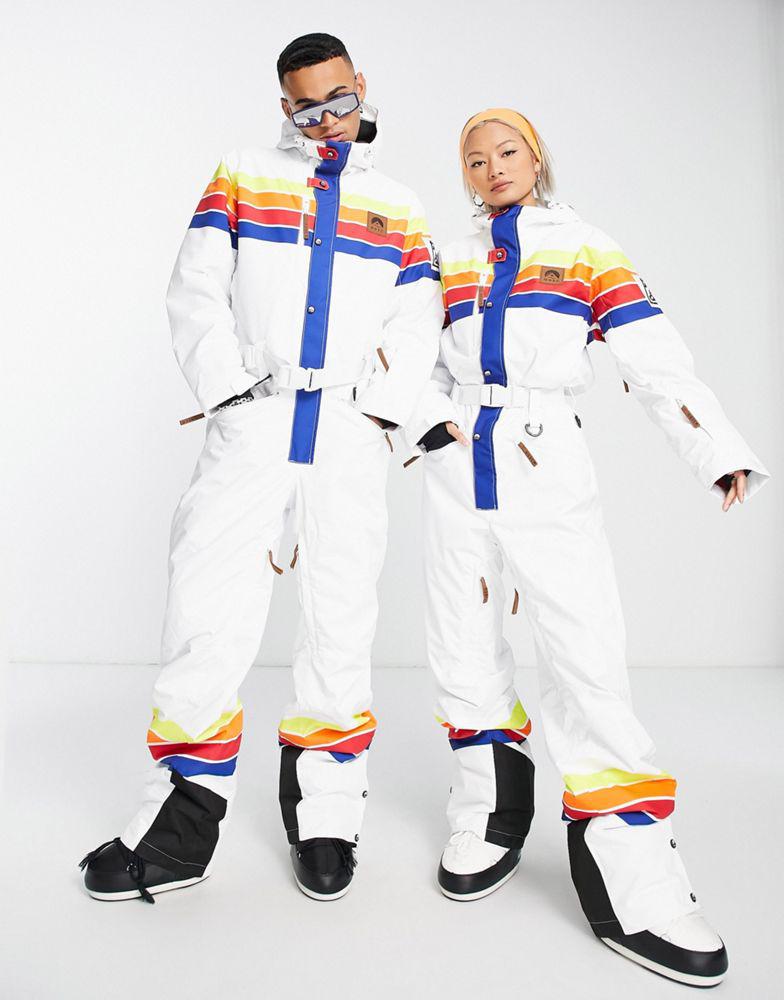 OOSC Ricky Bobby unisex ski suit in multi商品第1张图片规格展示