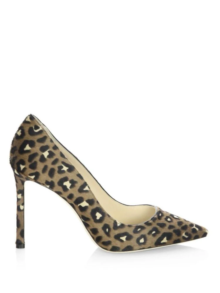 商品Jimmy Choo|Romy 100 Leopard-Print Calf Hair Pumps,价格¥2385,第5张图片详细描述