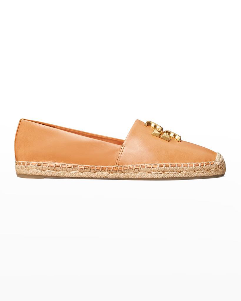 商品Tory Burch|Eleanor Leather Medallion Espadrilles,价格¥1901,第1张图片