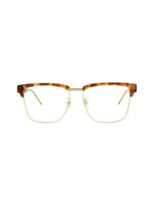 商品Gucci|56MM Clubmaster Eyeglasses,价格¥1993,第1张图片