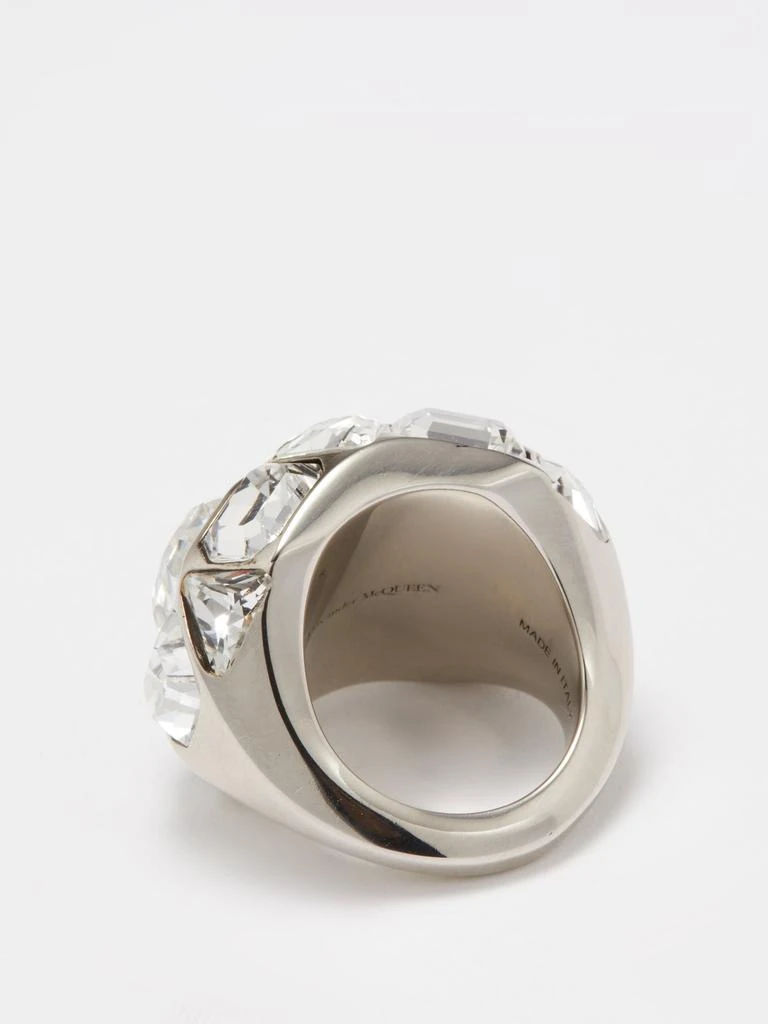 商品Alexander McQueen|Cosmic crystal-embellished ring,价格¥4010,第3张图片详细描述