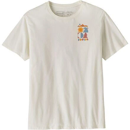 商品Patagonia|Spirited Seasons Organic T-Shirt - Men's,价格¥185,第5张图片详细描述