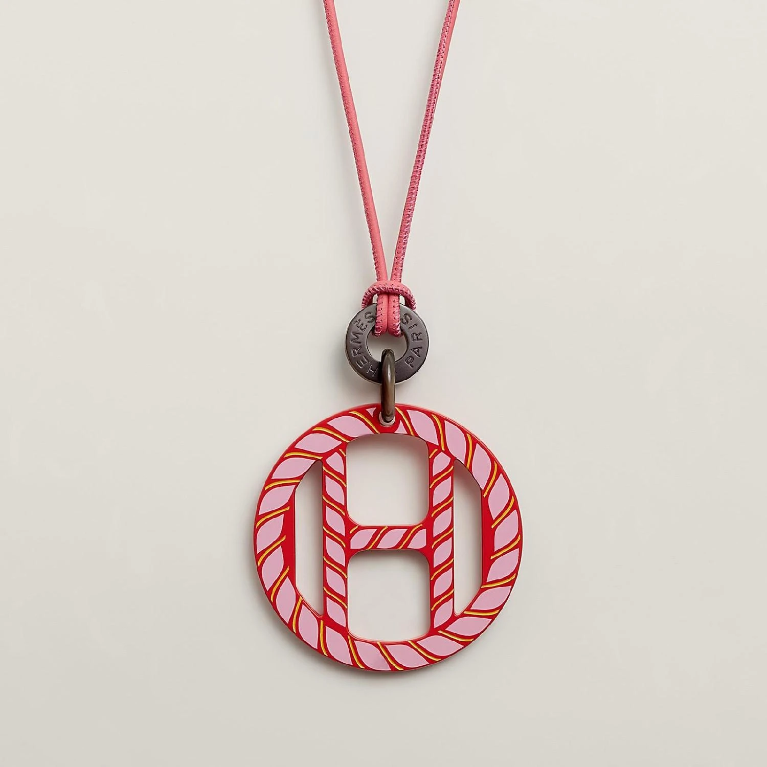 商品Hermes|【预售】 爱马仕 24秋冬 女士 吊坠 Pendentif H Equipe Nautique H000008FLF2,价格¥3909,第1张图片