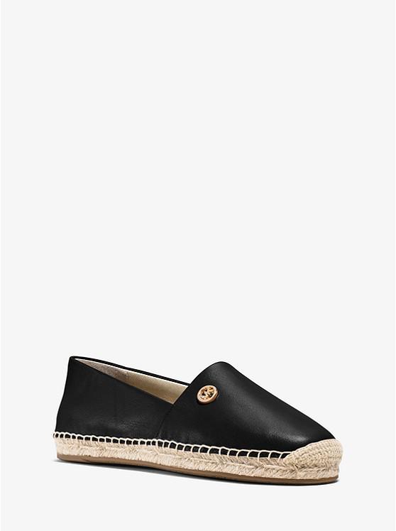 商品Michael Kors|Kendrick Leather Slip-On Espadrille,价格¥670,第1张图片