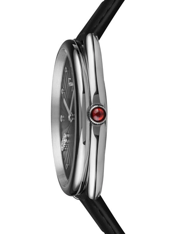 商品Salvatore Ferragamo|Cuir Stainless Steel & Leather-Strap Watch,价格¥3171,第2张图片详细描述