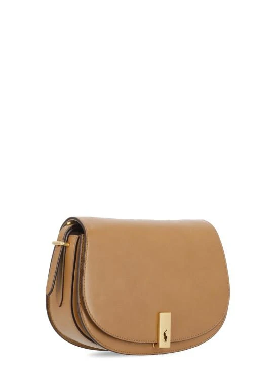 商品Ralph Lauren|Brown Smooth Leather Shoulder Bag,价格¥5085,第2张图片详细描述