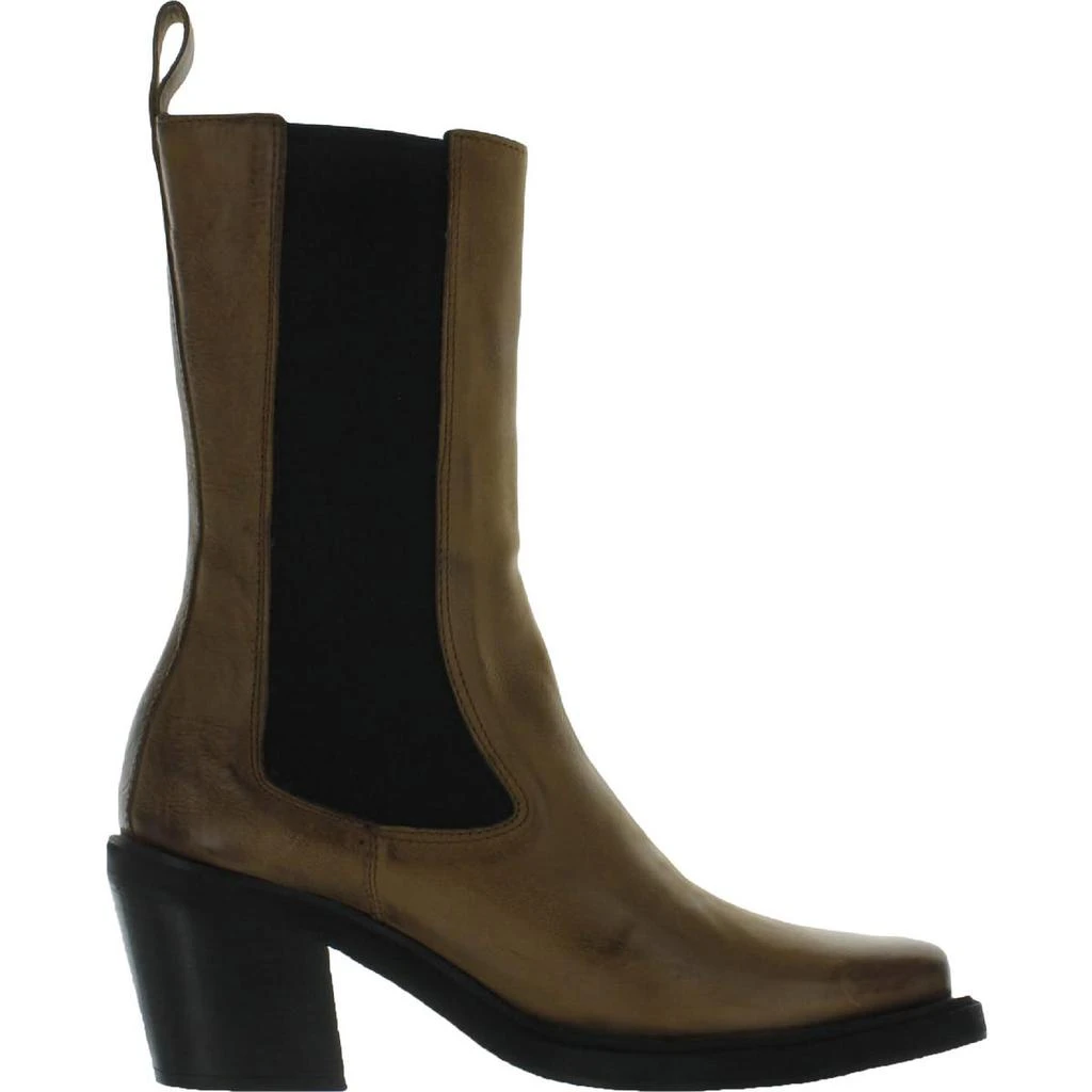 商品Free People|Free People Womens Huntley Leather Slip On Chelsea Boots,价格¥540-¥779,第3张图片详细描述