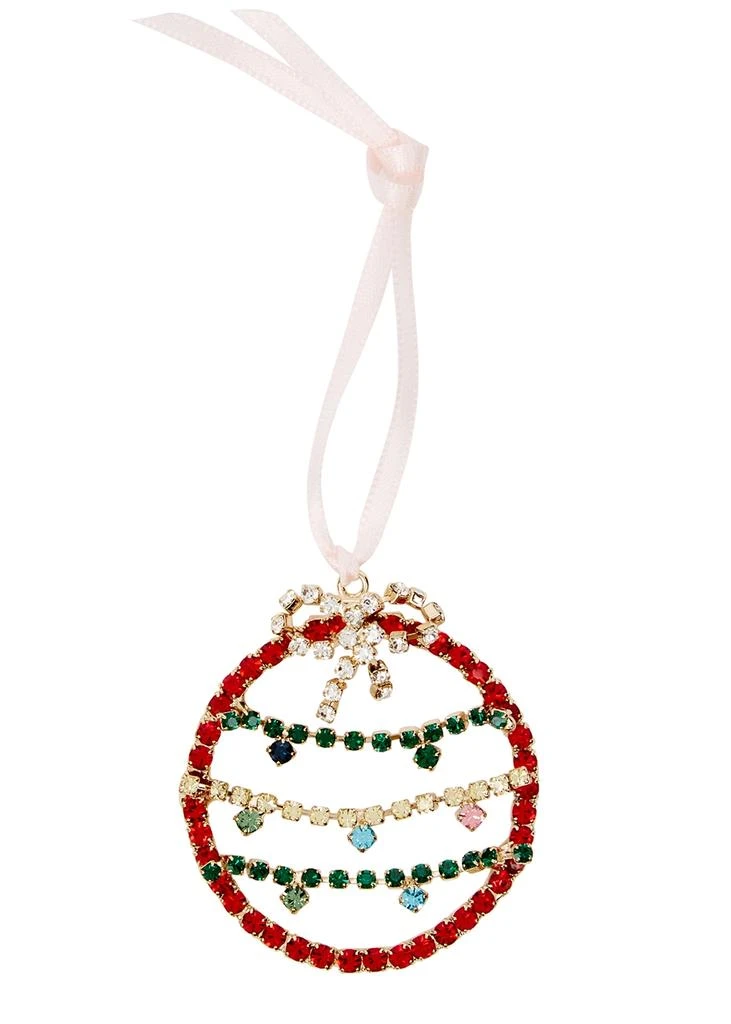 商品ROSANTICA|Bauble embellished gold-tone Christmas ornament,价格¥863,第1张图片
