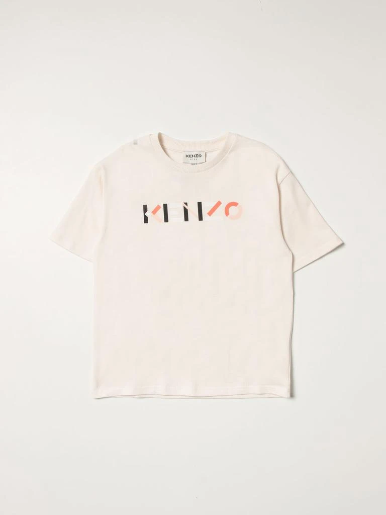 商品Kenzo|Kenzo Junior cotton t-shirt with logo,价格¥143,第1张图片