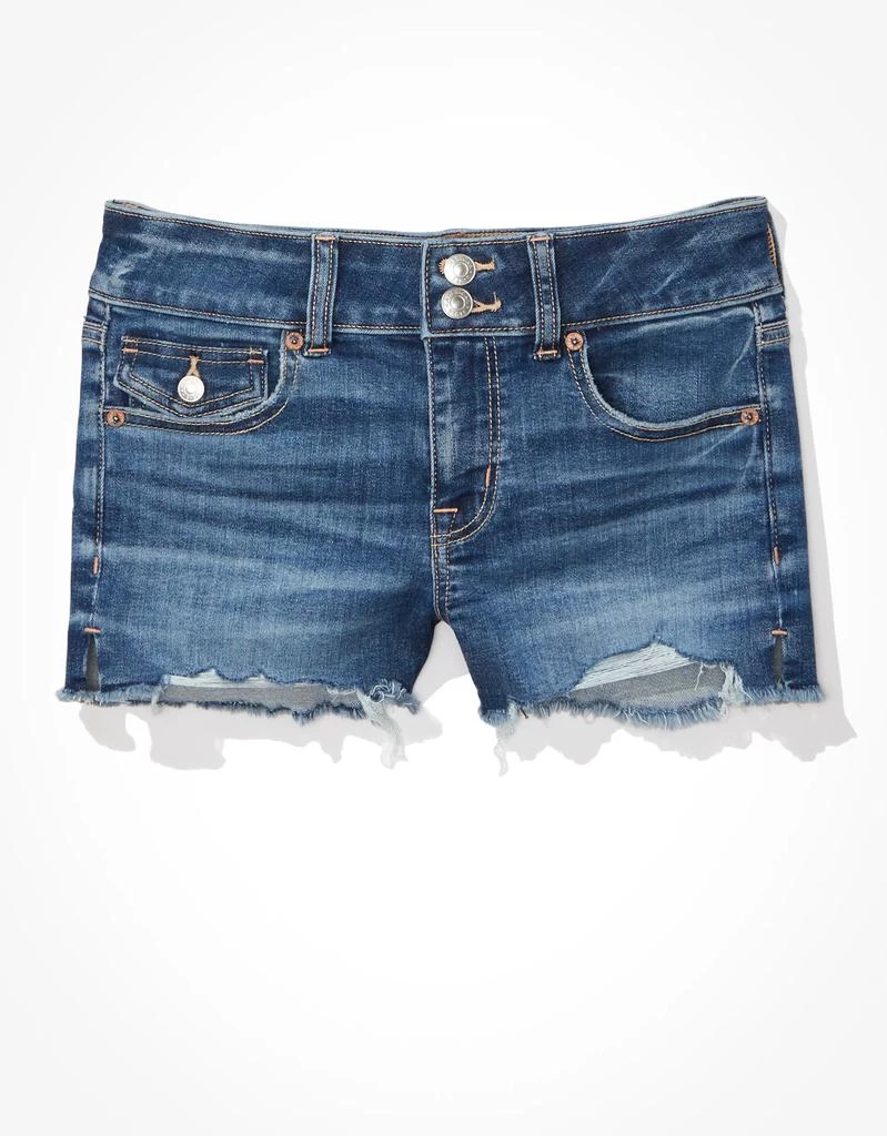 商品AE|AE Ne(x)t Level Low-Rise Denim Short Short,价格¥365,第4张图片详细描述