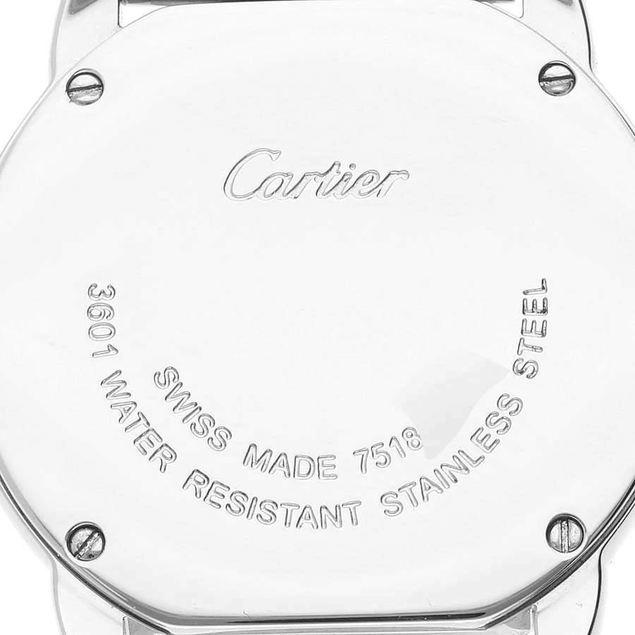 Cartier Silver Stainless Steel Ronde Solo W6701004 Women's Wristwatch 29 mm 商品