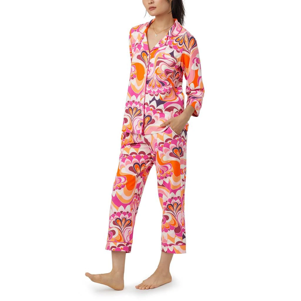 商品Bedhead PJs|Trina Turk x Bedhead Long Sleeve Classic PJ Set,价格¥736,第2张图片详细描述
