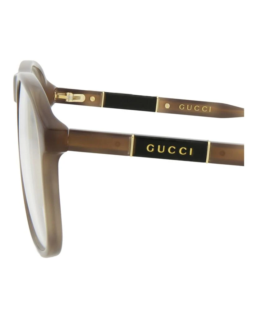 商品Gucci|Aviator-Style Acetate Optical Frames,价格¥1052,第4张图片详细描述