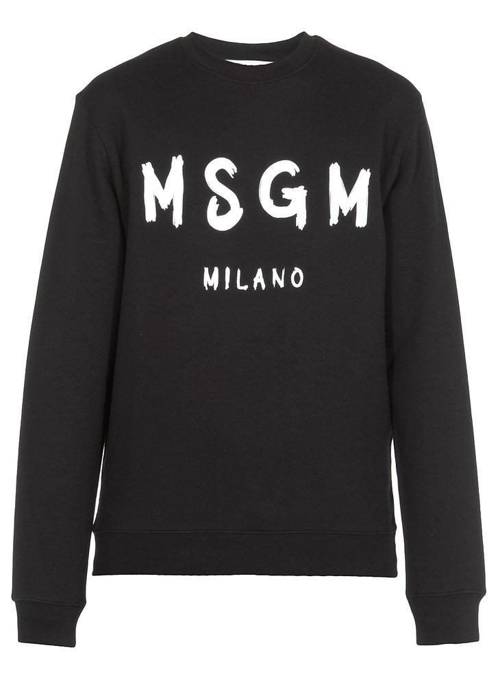 商品MSGM|MSGM Logo Printed Crewneck Sweatshirt,价格¥851-¥924,第1张图片