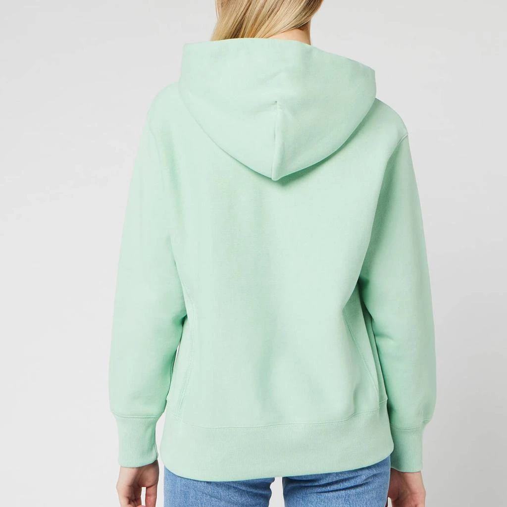 商品CHAMPION|Champion Women's Small Script Hooded Sweatshirt - Mint Green,价格¥226,第2张图片详细描述