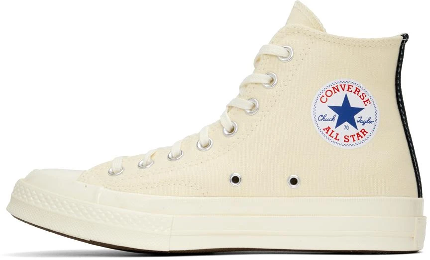 商品Comme des Garcons|Off-White Converse Edition Chuck 70 High Top Sneakers,价格¥1180,第3张图片详细描述