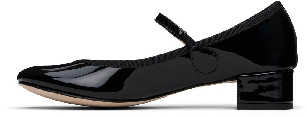 商品Repetto|Black Rose Mary Jane Heels,价格¥2159,第3张图片详细描述
