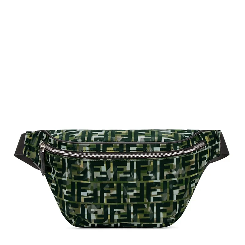 商品Fendi|Fendi 芬迪 男士绿色小牛皮腰包 7VA434-ABM8-F0X93,价格¥4370,第1张图片