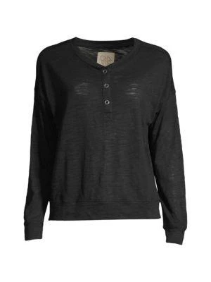 商品Chaser|Jersey Henley Shirt,价格¥119,第3张图片详细描述