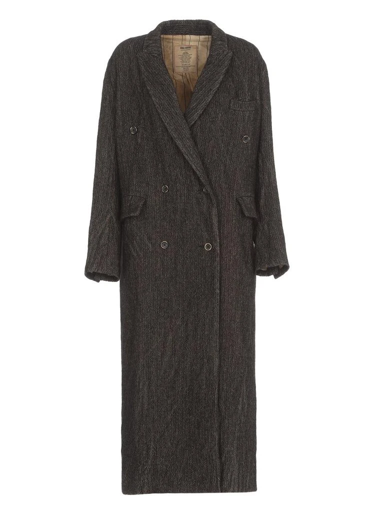 商品Uma Wang|Uma Wang Button-Up Long Coat,价格¥12341-¥12926,第1张图片