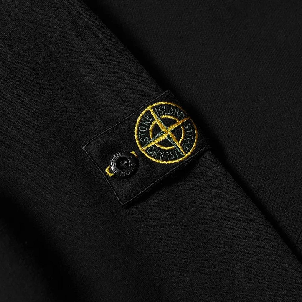 商品Stone Island|Black Crewneck Sweatshirt,价格¥1046,第2张图片详细描述