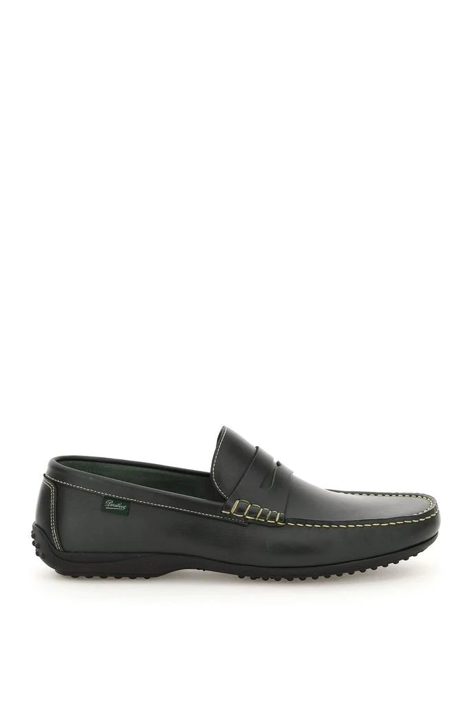 商品Paraboot|Paraboot leather cabrio penny loafers,价格¥945,第1张图片