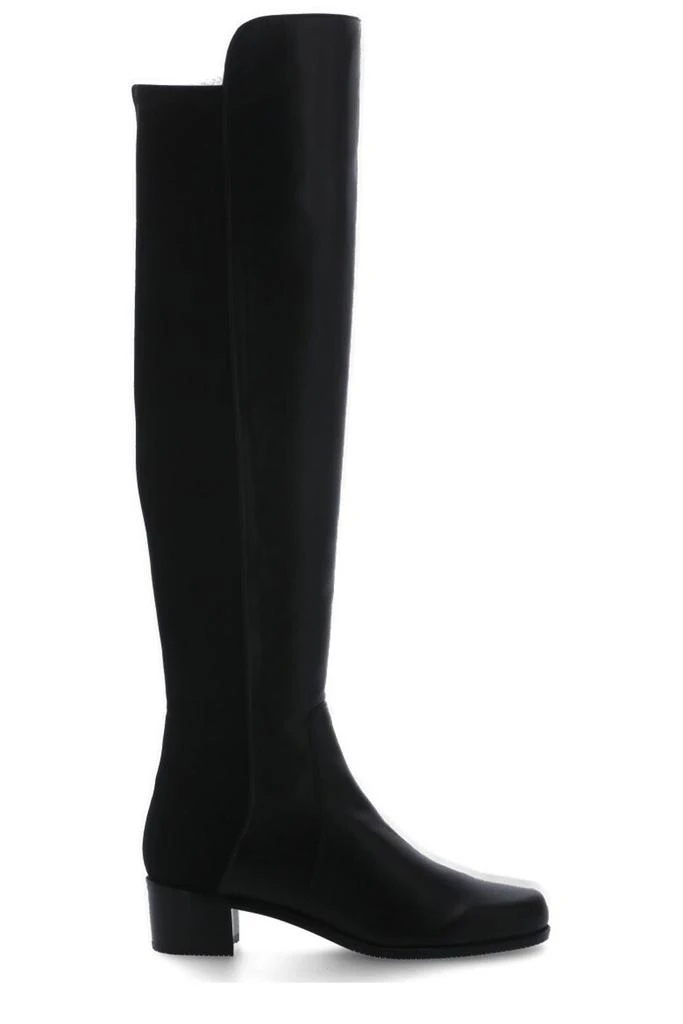 商品Stuart Weitzman|Stuart Weitzman Squared-Toe Knee High Boots,价格¥3134,第1张图片