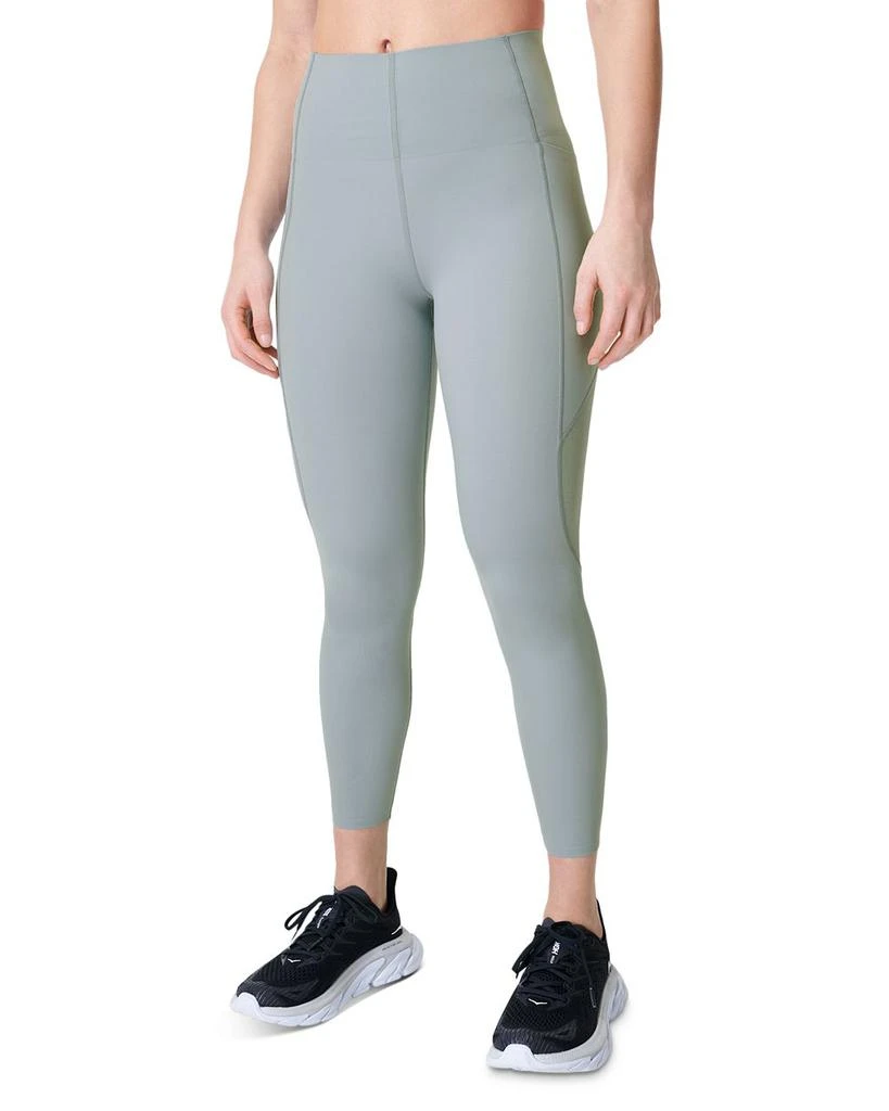 商品SWEATY BETTY|Aerial Power High Waist 7/8 Mesh Leggings,价格¥210,第1张图片