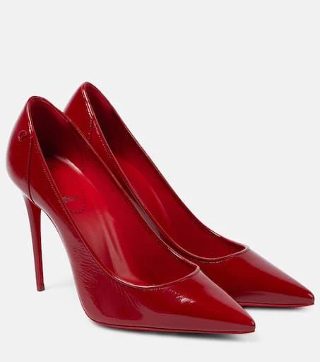商品Christian Louboutin|Sporty Kate 100漆皮高跟鞋,价格¥8644,第1张图片