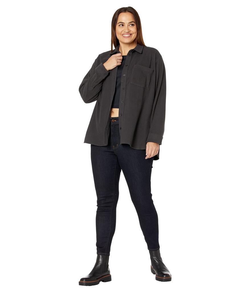 商品Madewell|Plus Size MWL Thermal Fleece Shirt Jacket,价格¥328,第6张图片详细描述