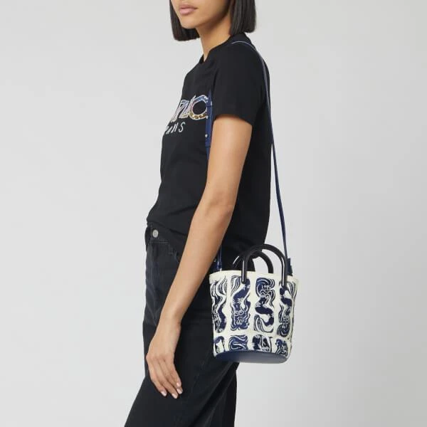 商品Kenzo|KENZO Women's 迷你水桶包 - Blue,价格¥1874,第3张图片详细描述