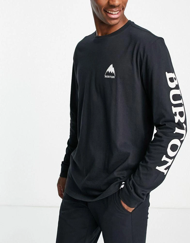 商品Burton Snowboards|Burton Snow Elite long sleeve t-shirt in black,价格¥198,第1张图片