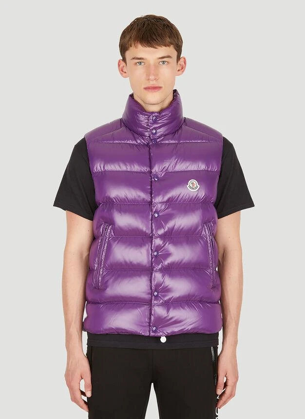 商品Moncler|Tibb Sleeveless Jacket in Purple,价格¥7162,第1张图片