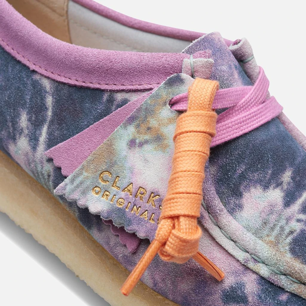 商品Clarks|Clarks Originals Wallabee Tie Dye Suede Shoes,价格¥738,第5张图片详细描述